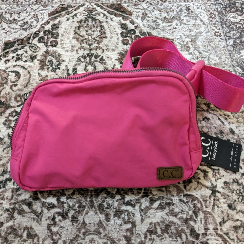NWT CC Beanie Belt Bag Hot Pink